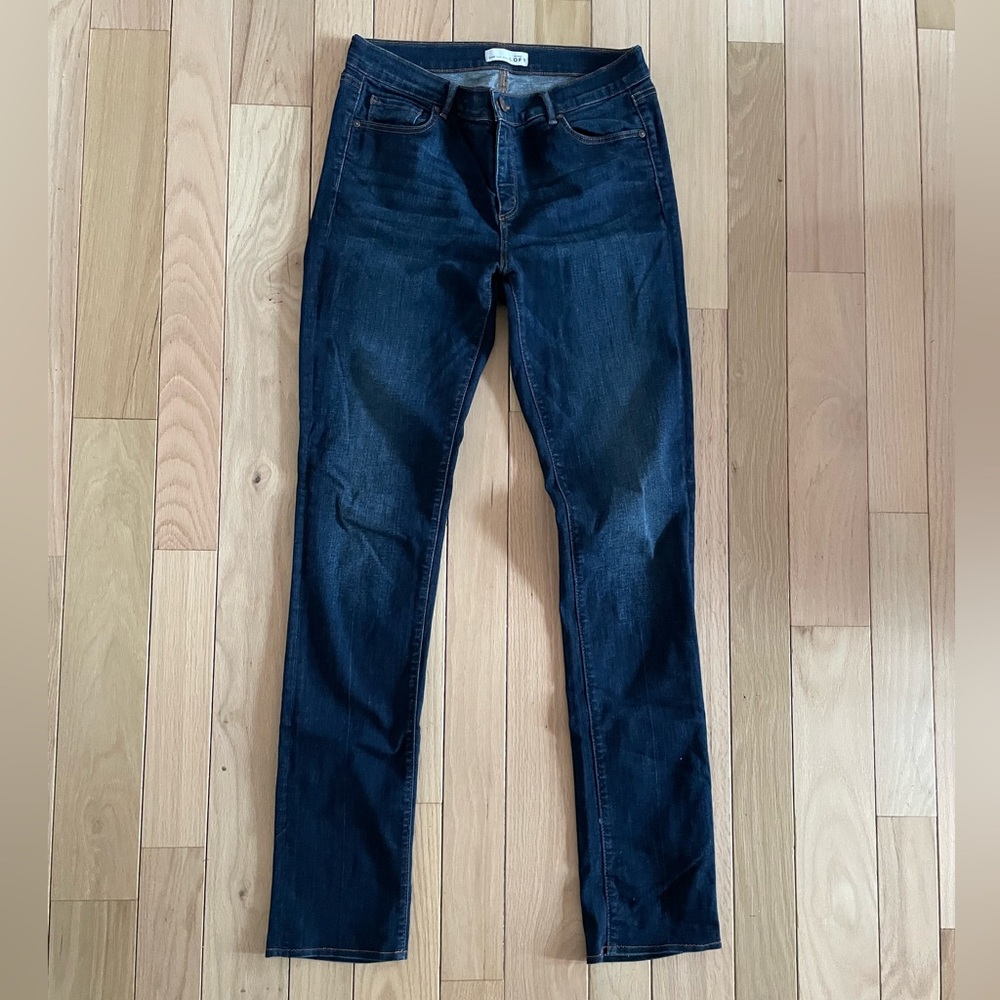 Ann Taylor loft jeans - straight, 34” inseam